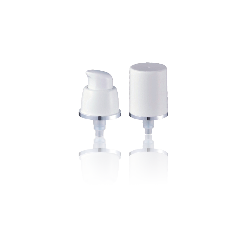 Dispensador de líquido con cabezal de bomba cosmética geométrico minimalista-HY18A-04