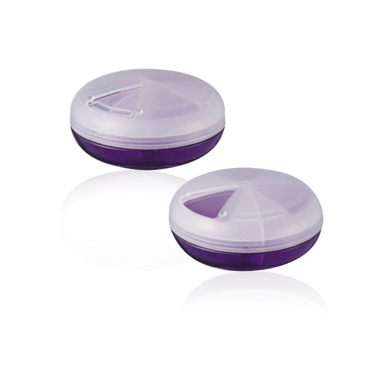 Caja de pastillas de la serie Cream Box para viajes