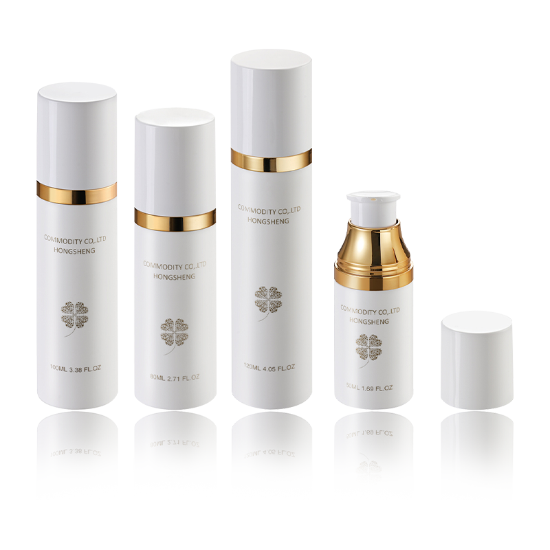 Bomba de aire cosmética recargable de botella sin aire 50ML-120ML HS-017C