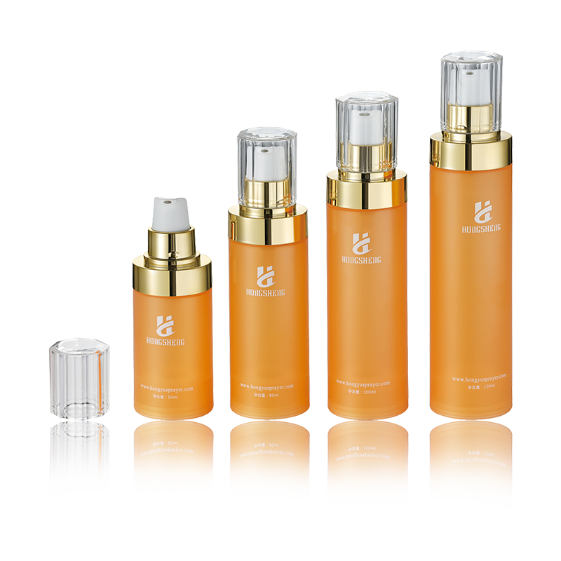 Botella con bomba sin aire estéril de 50ML-120ML HS-017E