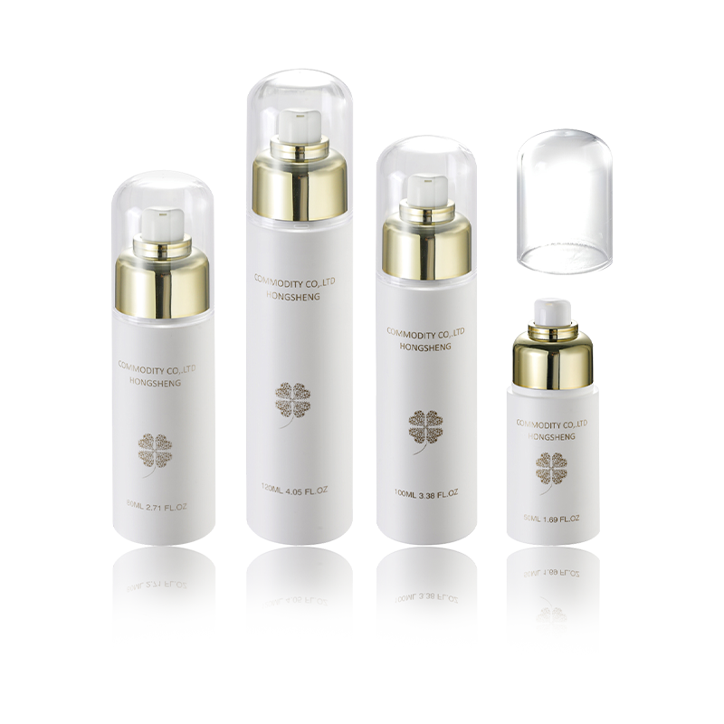 Botella sin aire mate suave de 50ML-120ML-HS-017G