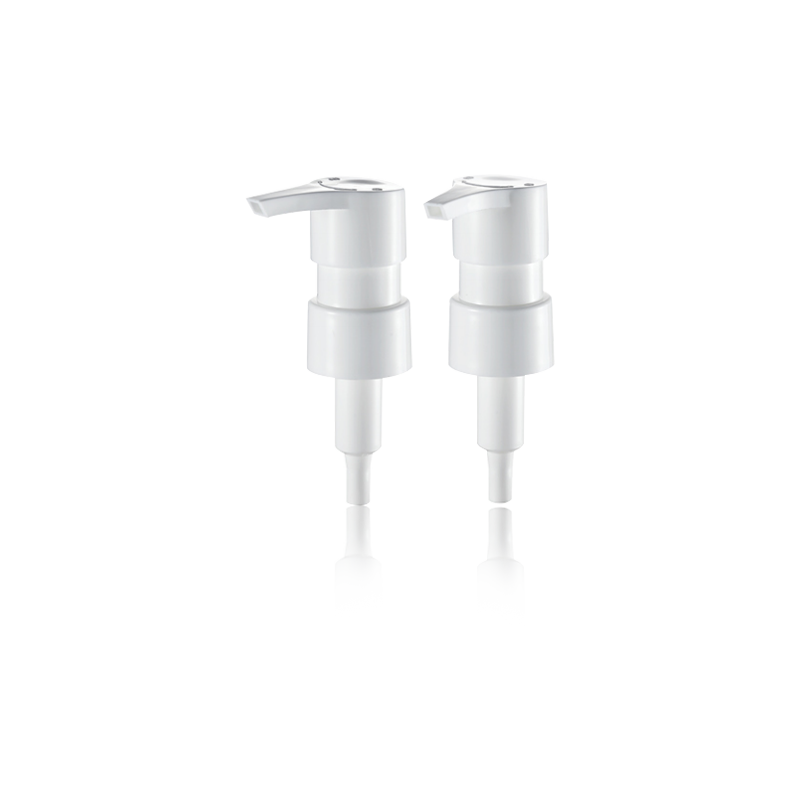 Distribuidor de líquido con cabezal de bomba cosmética transparente como el cristal-HY24A-66