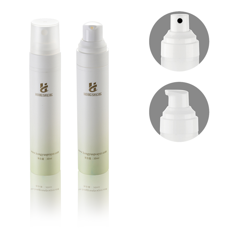 Botella de líquido de color degradado Pet/Petg de 30 ML Serie-HS-P06 HS-P07