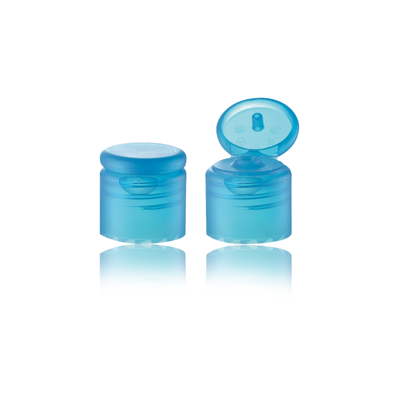 Tapa de mariposa cosmética con sello azul claro/cubierta de champiñón-HY-F17