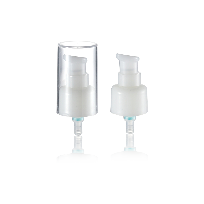 Distribuidor de líquido con cabezal de bomba cosmética con estructura antisalpicaduras-HY20A-20