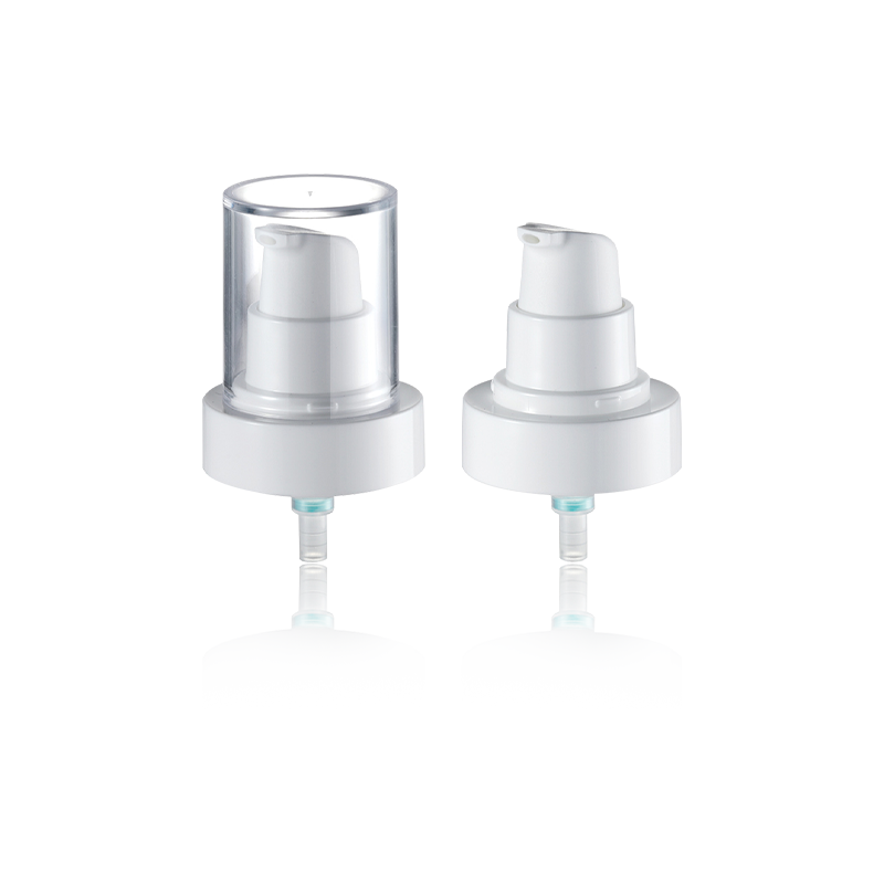 Distribuidor de líquido de botella de bomba de loción de plástico transparente-HY24A-25