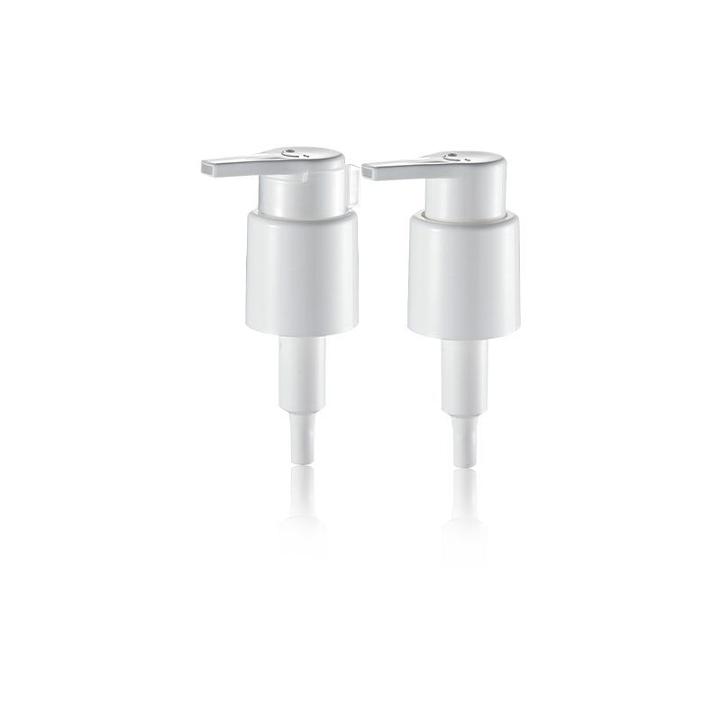 Distribuidor de líquido con cabezal de bomba cosmética de boquilla fina de pico de pato-HY24A-28-1